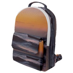 Seascape Sunset At Jericoacoara, Ceara, Brazil Flap Pocket Backpack (small) by dflcprintsclothing