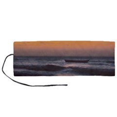 Seascape Sunset At Jericoacoara, Ceara, Brazil Roll Up Canvas Pencil Holder (m) by dflcprintsclothing