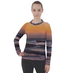 Seascape Sunset At Jericoacoara, Ceara, Brazil Women s Pique Long Sleeve Tee