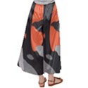 Pattern Formes Corail/Noir Satin Palazzo Pants View2