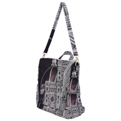 Santa Maria Del Fiore  Cathedral At Night, Florence Italy Crossbody Backpack by dflcprints