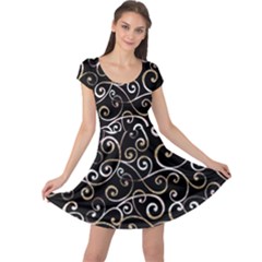 Swirly Gyrl Cap Sleeve Dress by mccallacoulture