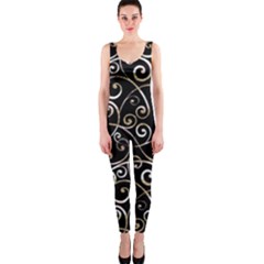 Swirly Gyrl One Piece Catsuit by mccallacoulture