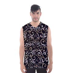 Swirly Gyrl Men s Basketball Tank Top by mccallacoulture