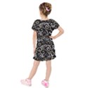 Swirly Gyrl Kids  Short Sleeve Velvet Dress View2