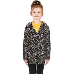 Swirly Gyrl Kids  Double Breasted Button Coat by mccallacoulture