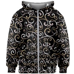 Swirly Gyrl Kids  Zipper Hoodie Without Drawstring