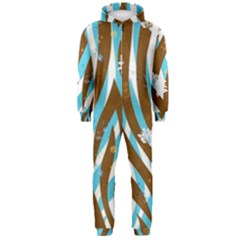 Floral Rivers Hooded Jumpsuit (men) 