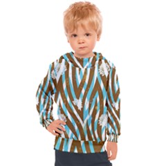 Floral Rivers Kids  Hooded Pullover