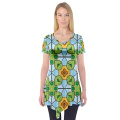 Df Artisano Vision Short Sleeve Tunic  by deformigo