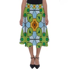 Df Artisano Vision Perfect Length Midi Skirt by deformigo