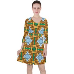 Df Addison Zingo Ruffle Dress by deformigo