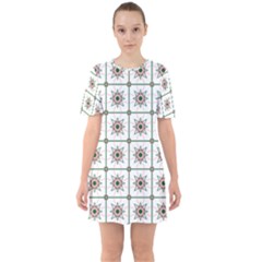 Df Camilla Vago Sixties Short Sleeve Mini Dress by deformigo