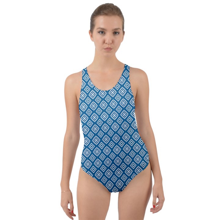 DF Ricky Riverio Cut-Out Back One Piece Swimsuit