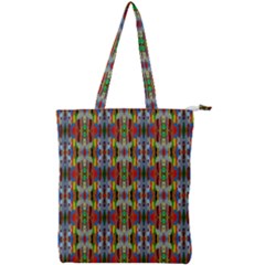 Abstract-r-3 Double Zip Up Tote Bag by ArtworkByPatrick