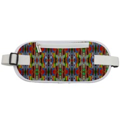 Abstract-r-3 Rounded Waist Pouch