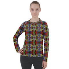 Abstract-r-3 Women s Pique Long Sleeve Tee