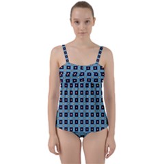 Df Teo Marini Twist Front Tankini Set by deformigo