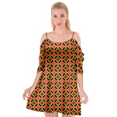 Df Aida Vicenti Cutout Spaghetti Strap Chiffon Dress by deformigo