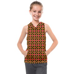 Df Aida Vicenti Kids  Sleeveless Hoodie by deformigo