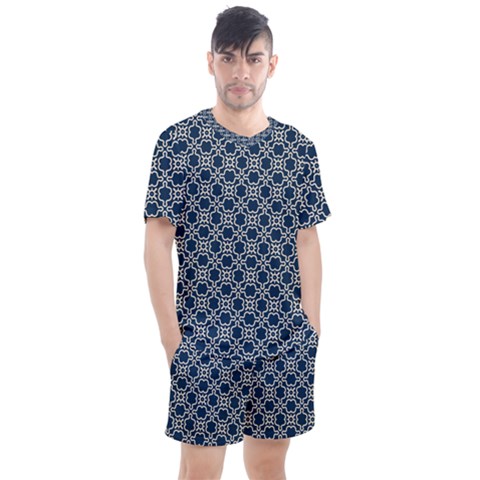 Df Dulcineea Savini Men s Mesh Tee And Shorts Set by deformigo