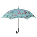 Birds And Flowers Hook Handle Umbrellas (Large) View3