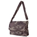 Camo Light Brown Full Print Messenger Bag (M) View1