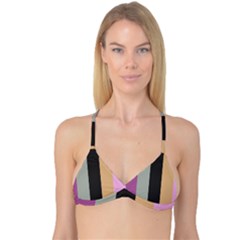 Stripey 16 Reversible Tri Bikini Top by anthromahe