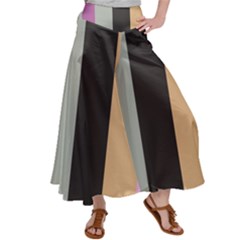 Stripey 16 Satin Palazzo Pants by anthromahe