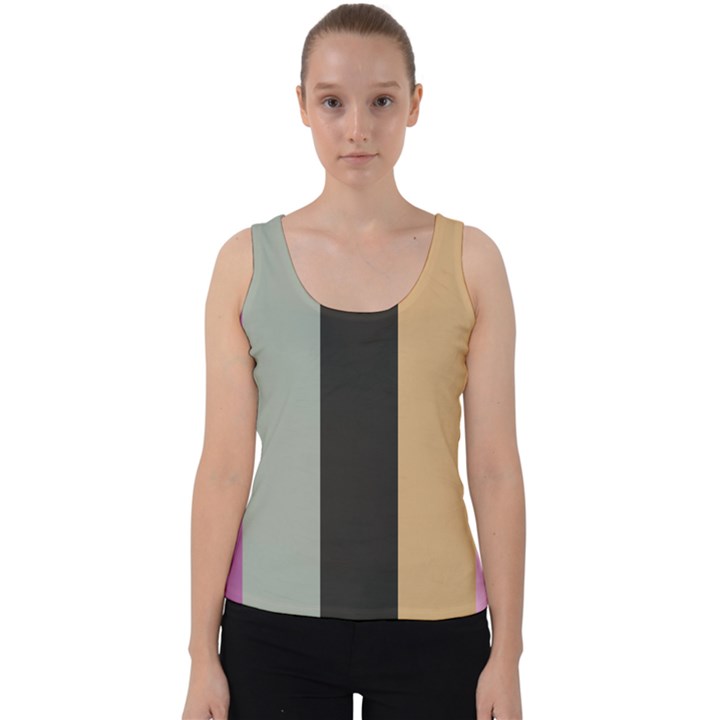 Stripey 16 Velvet Tank Top