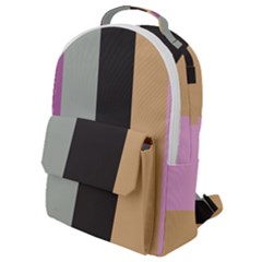 Stripey 16 Flap Pocket Backpack (small) by anthromahe