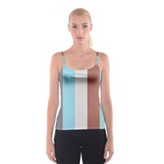 Stripey 17 Spaghetti Strap Top by anthromahe