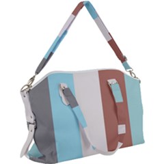 Stripey 17 Canvas Crossbody Bag