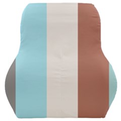 Stripey 17 Car Seat Back Cushion  by anthromahe