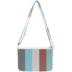 Stripey 17 Double Gusset Crossbody Bag