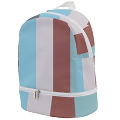 Stripey 17 Zip Bottom Backpack