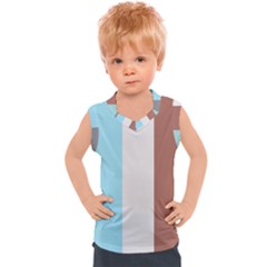 Stripey 17 Kids  Sport Tank Top