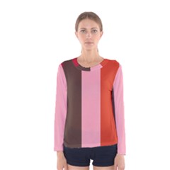 Stripey 19 Women s Long Sleeve Tee