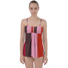 Stripey 19 Babydoll Tankini Set by anthromahe