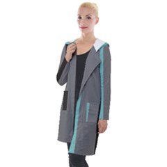 Stripey 20 Hooded Pocket Cardigan