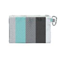 Stripey 20 Canvas Cosmetic Bag (Medium) View2