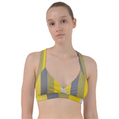 Stripey 21 Sweetheart Sports Bra by anthromahe