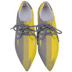 Stripey 21 Women s Pointed Oxford Shoes by anthromahe