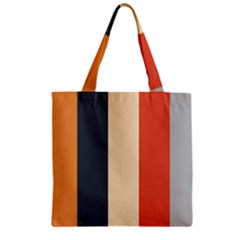 Stripey 22 Zipper Grocery Tote Bag by anthromahe