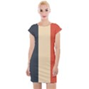 Stripey 22 Cap Sleeve Bodycon Dress View1