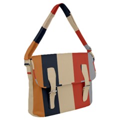 Stripey 22 Buckle Messenger Bag by anthromahe