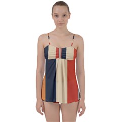 Stripey 22 Babydoll Tankini Set by anthromahe