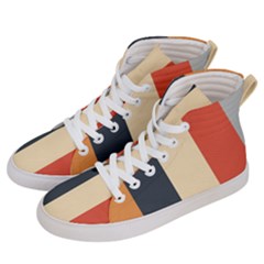 Stripey 22 Women s Hi-top Skate Sneakers by anthromahe