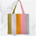 Stripey 23 Zipper Grocery Tote Bag View1