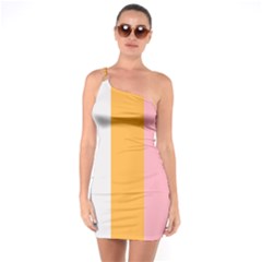 Stripey 23 One Soulder Bodycon Dress by anthromahe